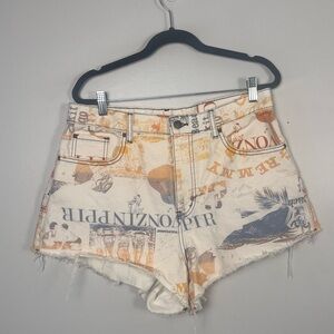 Urban Outfitters BDG Women's Size 32 Pitched Waist Beach Blanket Bingo Shorts